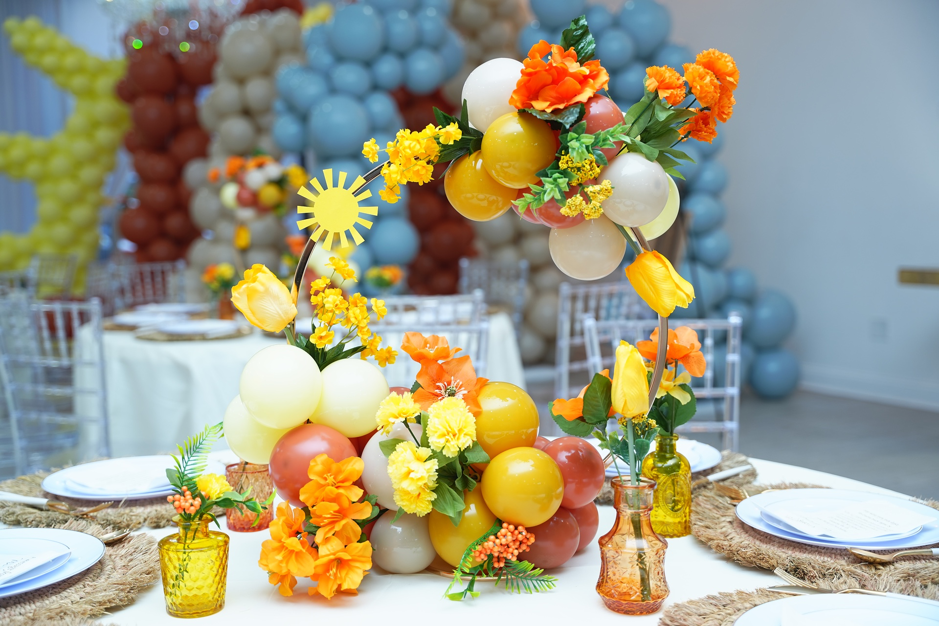 Balloon Centerpieces